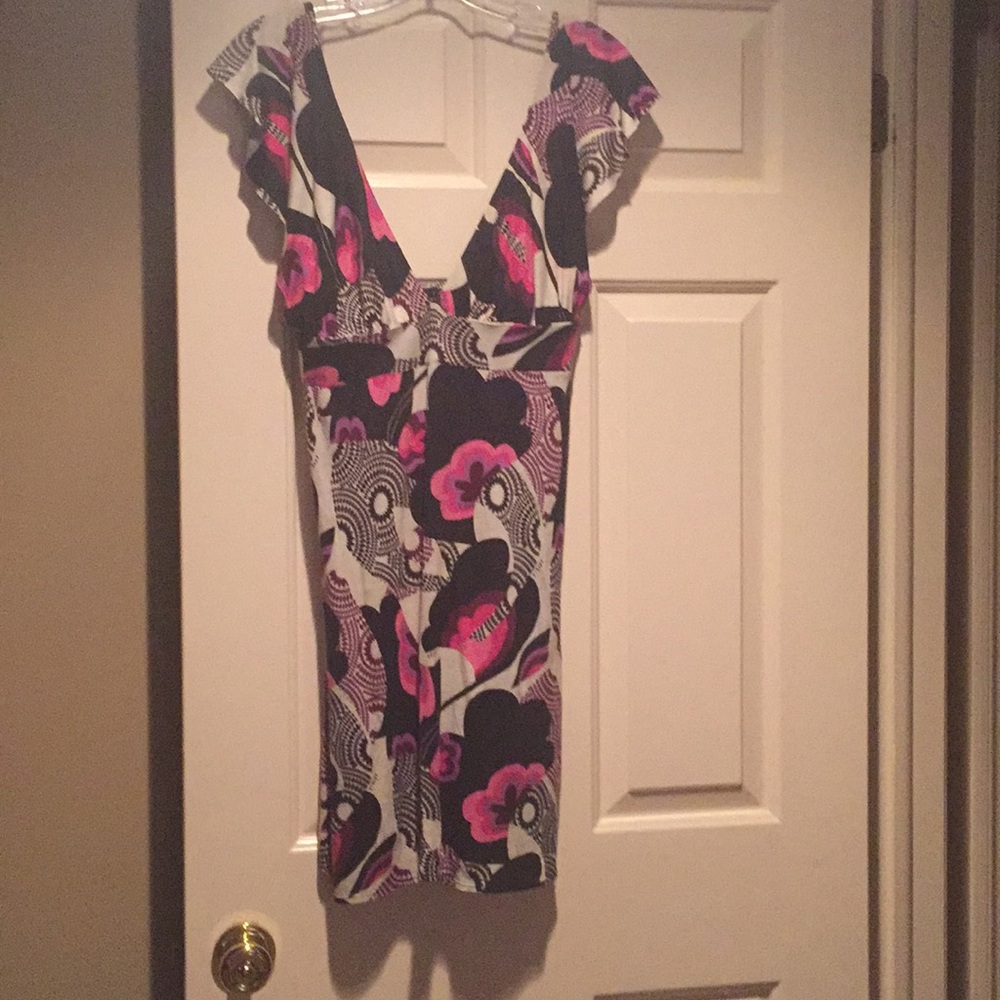 T-bags Tunic/Dress with V-Neck Front and Back. S